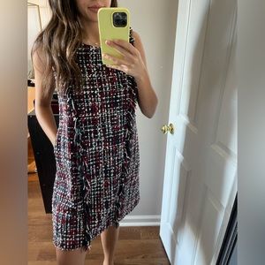 Molly Bracken Tweed Shift Dress